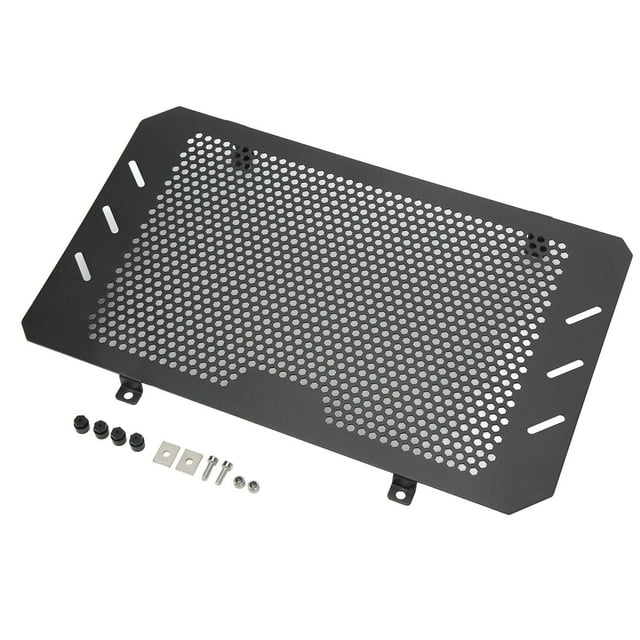 Black Autocycle Radiator Guard Protector,Motorcycle Radiator Guard Protector Motorcycle Water Tank Grille Cover Autocycle Radiator Guard Protector Superior Craftsmanship