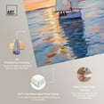 thumbnail image 4 of Contemplating the Dawn Canvas Modern Beach Wall Art by Art Remedy, Gallery Wrapped, 10" x 15", 4 of 7