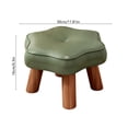 thumbnail image 3 of TFYZYY Small Wooden Stool for Home Use, Sturdy Footstool for Living Room, Entryway, and Children's Playroom, Stackable Design, Durable and Long-Lasting Foot Rest, 3 of 7