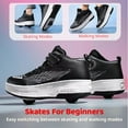 thumbnail image 4 of Yunkctuk Children's Roller Skates with Wheels, Stylish Sports Shoes with Extendable and Detachable Wheels, and Casual Walking Shoes for Boys and Girls., 4 of 7
