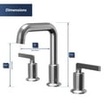 thumbnail image 4 of Karran Usa KBF534MB Gillingham 1.2 GPM Widespread Bathroom Faucet - Black, 4 of 6