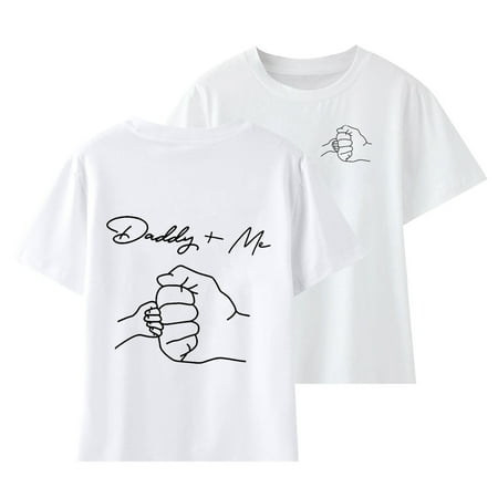 

Tarmeek Toddler Baby Boy Girls Clothes Funny Letter T-Shirts Short Sleeve Shirt Baby Spring Summer Tops