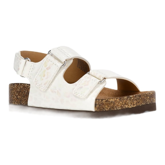 Wonder Nation Toddler Girls Footbed Sandals