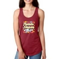 thumbnail image 1 of Friends Forever Color Drops Racerback Tank Women -Image by Shutterstock, Female Small, 1 of 4