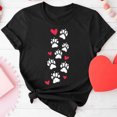 thumbnail image 4 of Hrsba Shirts for Women,Ladies Short Sleeve Crewneck Pullover Print Casual Summer Blouse Tops, 4 of 4