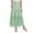 Green, variant on Baywell Boho Long Skirt for Women High Waist Swiss Dots Hollow Patchwork Swing Skirt Elastic Waisted Maxi Skirt S-2XL