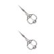 thumbnail image 1 of Tijeras de costura profesionales Scienceny de acero inoxidable para sastres y costura Flor de plata 2Conjunto, 1 of 6