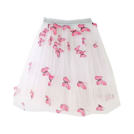 

ZHAGHMIN Casual Summer Denim Dress Baby Girls Toddler Girls Dress Summer Fashion Dress Princess Dress Casual Dress Butterflies Tutu Mesh Skirt Outwear Girls Holiday Dress Size 5 With Dress Flannel D