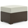 thumbnail image 6 of Homestyles 6800-3119-T Palm Springs Outdoor Sofa with Arm Chair, Ottoman & Side Table - Brown, 6 of 8