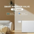 thumbnail image 3 of Amdohai Zigbee Robinet Thermostatique Robinet de Radiateur Intelligent Robinet Thermostatique Intelligent Supportant le Contrôleur de Radiateur de Commande d'Application Mobile, 3 of 7