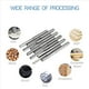 thumbnail image 4 of 100 Piezas 2 Brocas de Enrutador Cnc de Flauta 3.175Mm Fresa de Acero de Tungsteno de Ranura Recta para Madera y PláStico, 4 of 6