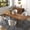 Oak, variant on 71"-106" Extendable Dining Table for 6-10, Rectangle Wood Dining Table for Daily Use Party Wedding