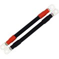 thumbnail image 1 of 2PC 2 AWG Gauge Battery Power Inerter Cables,Tinned Copper Terminal,Good for Solar,Auto,R,Motorcycle,Car& Marine (8 Inch,5/16 Lugs), 1 of 4