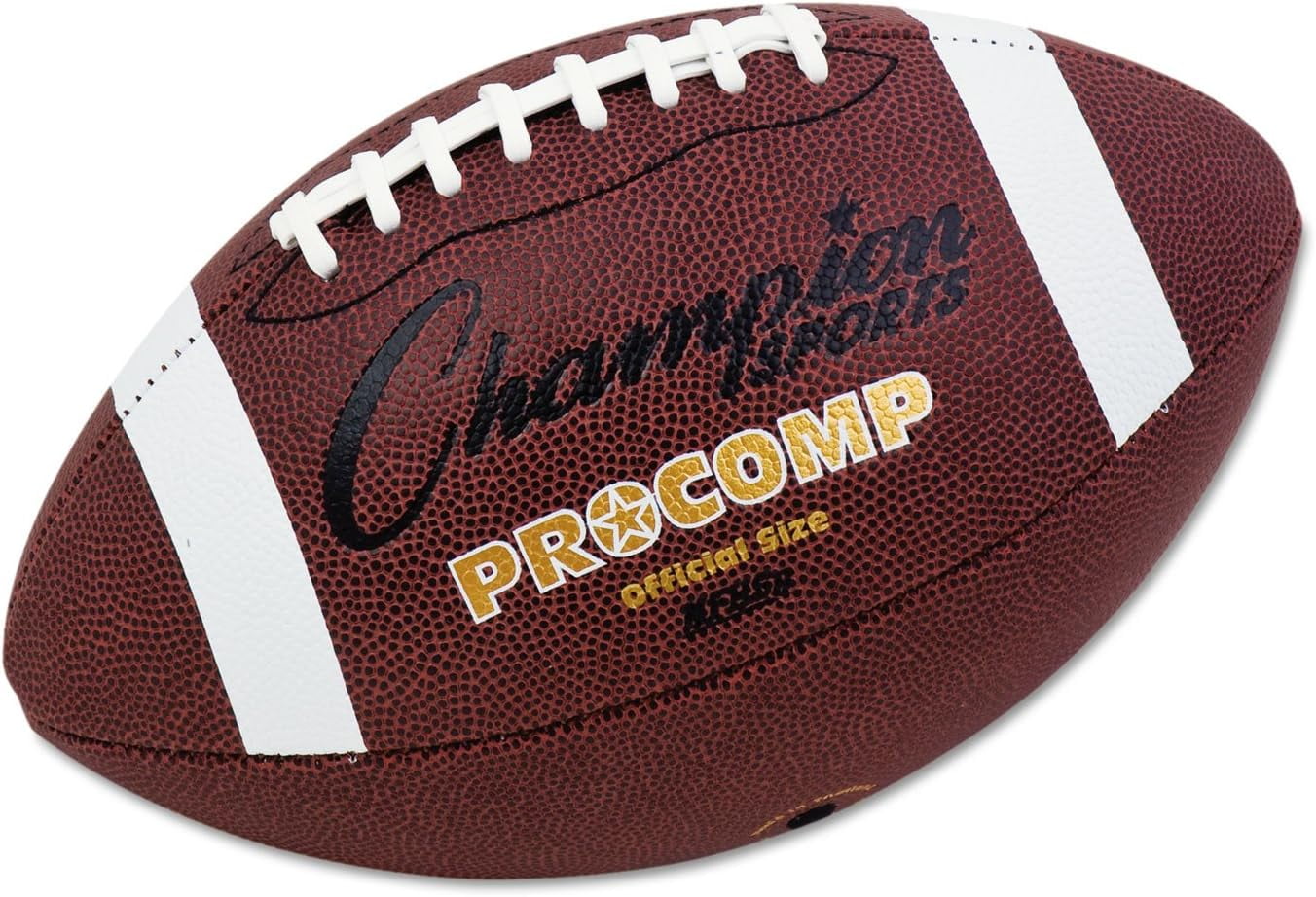 Champion Sports Intermediate Size Composite Football, Brown