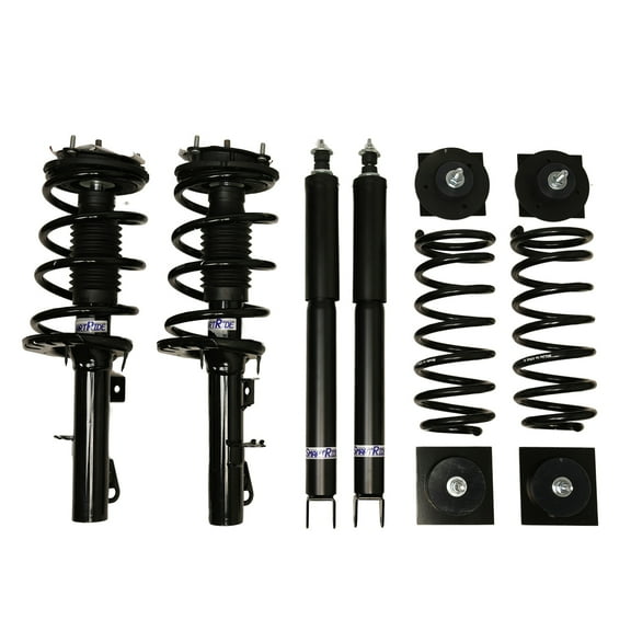 SmartRide 4-Wheel Air Suspension Conversion/Delete Kit With Rear Shocks compatible with 1995-2002 Lincoln Continental