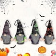 thumbnail image 5 of Colgante de Navidad, gnomos, 4 unidades/juego, decoración de sombrero de murciélago y Calavera para Acción de Gracias, otoño, casa de campo, regalo de decoración de puerta delantera, 5 of 5