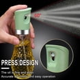 thumbnail image 5 of Bxaolu Olive Oil Sprayer for Cooking, 260ml Glass Oil Dispenser Bottle Spray Mister, Refillable Oil Vinegar Spritzer Sprayer Bottles for Kitchen, Air Fryer, Salad, Baking, Green, 5 of 9