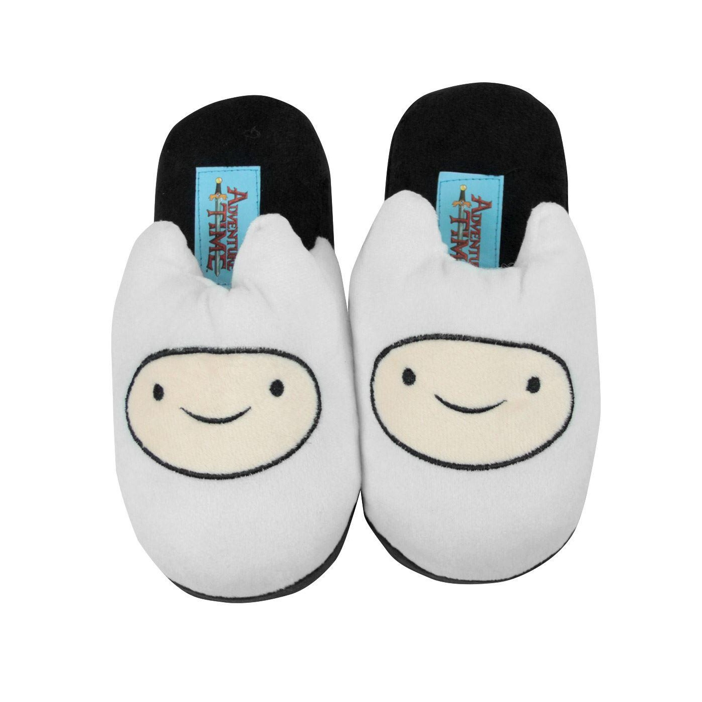 Adventure Time Official Boys/Girls Finn Slippers - Walmart.com