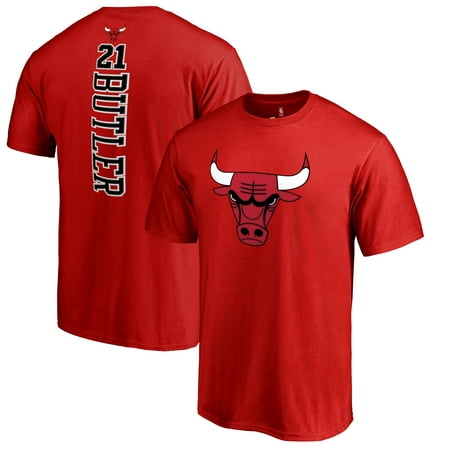 Jimmy Butler Chicago Bulls Backer Name & Number T-Shirt - (Chicago Bulls Best Record Ever)