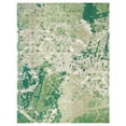 thumbnail image 3 of SAFAVIEH Madison Seanan Abstract Area Rug, Green/Ivory, 8' x 10', 3 of 10