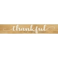 thumbnail image 2 of Rae, Marla 18x6 White Modern Wood Framed Museum Art Print Titled - Thankful, 2 of 4