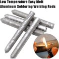 thumbnail image 4 of LAICAIW Low Temperature Welding Rods, Aluminum Brazing Rods for Metal Welding, 3 Inch Aluminum Welding Rods, Universal Welding Electrodes Repair Soldering Tool for Copper Iron Steel Repairing, 4 of 7