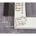 thumbnail image 3 of Darling Souvenir Made With LoveEngraved Table Top Photo FrameWooden You Are The World Quotes White Picture Frame Gift For Father's Day, 4x6 Photo Size Horizontal, 3 of 8