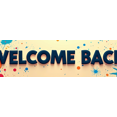 thumbnail image 4 of Space Theme Welcome Back Banner School Backpack and Planets Colorful Backdrop Classroom Decorations Outer Space Party Supplies Photography Props, 4 of 4