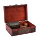 thumbnail image 1 of Caja de almacenamiento de libros, caja de almacenamiento de madera vintage, caja de almacenamiento de madera vintage, organizador de joyas, resistente y duradero, 1 of 11