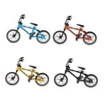thumbnail image 1 of 4pcs Mini Miniatura Juguete de Vehículo de Imitación de para Adultos 1/24 Hugo Juguete de la bicicleta del dedo de la mini aleación, 1 of 10