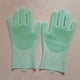 thumbnail image 3 of 1pair Kitchen Silicone Dishwashing Gloves, Housework Cleaning Waterproof Insulation Magic Gloves, Dishwashing Brush, 3 of 5