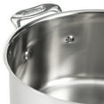 thumbnail image 4 of Cuisinart Chef's Classic 6 qt Induction Compatible Stainless Steel Stockpots with Lid, 4 of 9