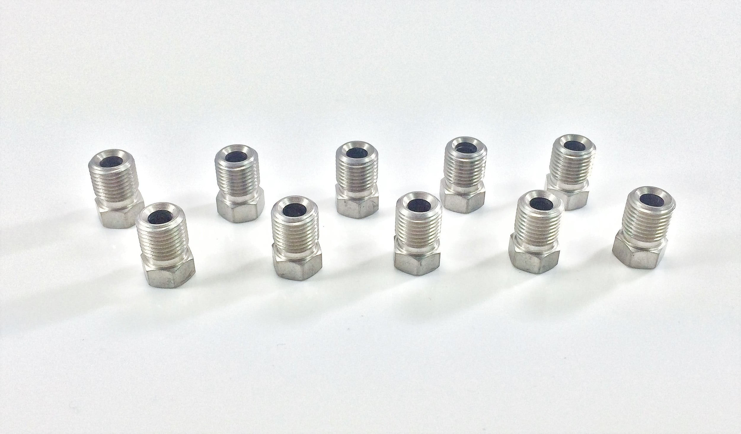 Stainless Steel Metric Brake Line Invert Flare Fitting for 3/16" Tube