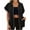 001* Black, variant on bnaln Womens Tops Summer Shirts Shorts Sleeve Lightweight Cardigans Jackets Full Zipper Open Front Lady Jacket Coats Dressy Casual Spring Spring Cardigan Outwear Trendy Outfits