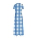 thumbnail image 4 of Vestido Corto de Verano de la Moda de las Mujeres Impreso de Manga Corta Cuello Redondo Tobillo de Longitud Vestido Casual, 4 of 4