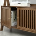 thumbnail image 7 of BALANBO Bamboo Ladder Shelf Modern Wood Bookshelf Tall Bookcase Leaning Wall Shelves Open Standing Storage Rack Shelves for Living Room, Bathroom, Kitchen, Office (3 Tier-27.2x11.8x47.2), 7 of 7