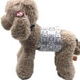 thumbnail image 2 of Shulemin Doggie Diaper Washable Breathable Vibrant Color Male Dog Diapers Belly Bands for Dog,Grey XS, 2 of 7