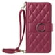 thumbnail image 2 of Funda tipo billetera GANGXUN para OPPO Reno 12 Pro 5G – Tapa abatible con correa para mujer, 2 of 5