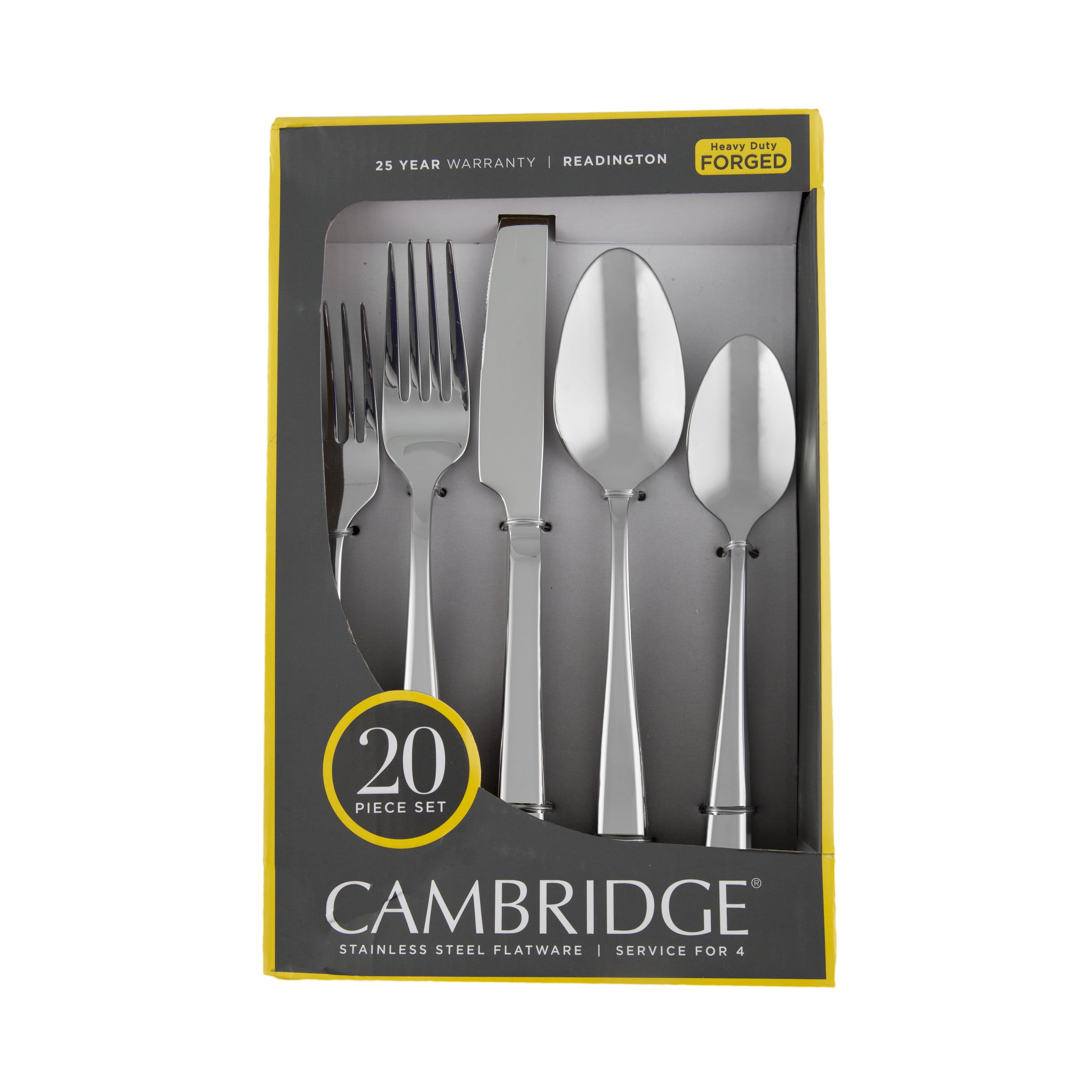 Marvel 20-Piece Flatware Set with Hanging Rack – Cambridge