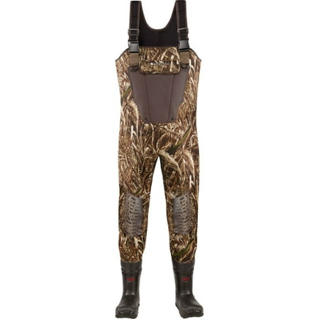 Oak Lacrosse Waders - LaCrosse Mallard II Waterproof Hunting Chest Wader Realtree Max-5 w/ Removable EVA Footbed - Size 12
