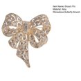thumbnail image 7 of Tnobhg Retro Big Bowknot Shape Brooch Colorful Rhinestones Inlaid Pin Shawl Dress Suit Lapel Badge Jewelry Gift Coat Accessories, 7 of 7