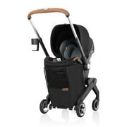 Evenflo Shyft DualRide Infant Car Seat and Stroller Combo w Carryall Storage & Extended Canopy , Moonstone