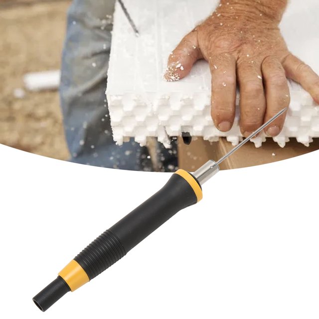 Pluma Cortadora De Espuma, Ergonómico Que Calienta Rápidamente 100-240 V CC 12 V 3 A Práctico Cortador De Espuma Con Cuchillo Caliente 36 W 50 Hz Para Placas De