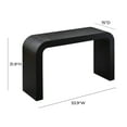 thumbnail image 5 of TOV Furniture Hump Black Acacia Finish Console Table, 5 of 6