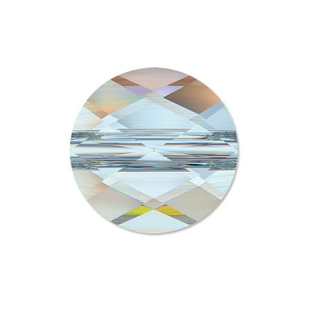 - Swarovski Mini Round Bead 5052 Crystal Bead 8mm Crystal AB (Package of 1)