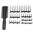 thumbnail image 4 of Professional Hair Cutting Styling Comb Set Hair Cutting Tool Barber Haircutting Comb SetBlack, 4 of 10