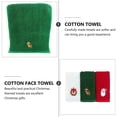 thumbnail image 5 of BEADCEST 3Pcs Reindeer Hand Towels Cotton Face Washing Towel Holiday Decor for Daily Use, 5 of 5