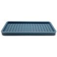 thumbnail image 1 of Bandeja organizadora de fregadero de cocina de silicona Happitasa, color azul ahumado, 1 of 4
