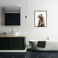 thumbnail image 3 of Stupell Industries Bear Shower Splash Animals & Insects Painting Black Framed Art Print Wall Art, 24 x 30, 3 of 9