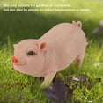 thumbnail image 6 of Yajisi 26cm Resin Pig Garden Statue, Lifelike Cute Pig Figurine for Outdoor & Indoor Decor, Pink, 11.81" x 7.87" x 7.09", 6 of 7